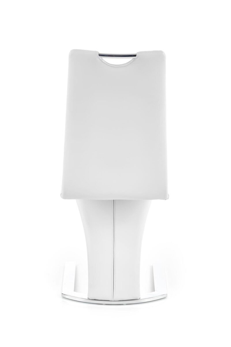 K188 szék – fehér/króm
