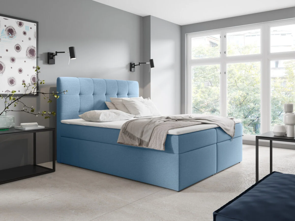 Bed-50-PRIMO-73 Lozko 50 Boxspring ágy