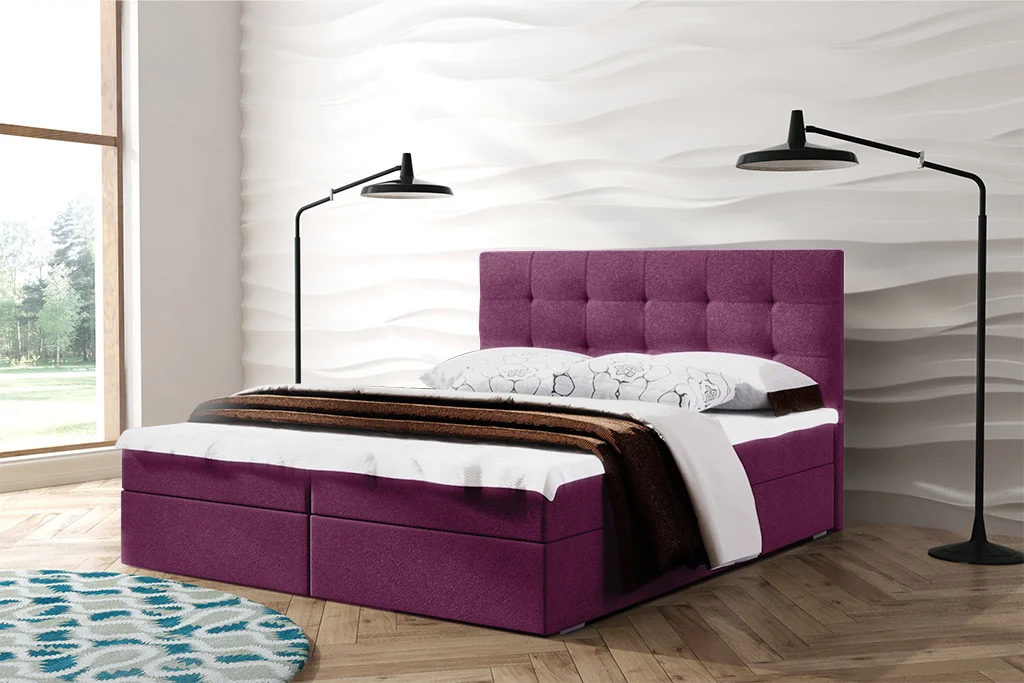 Bed-52-lcasablanca- 11 Lozko 52 Boxspring ágy