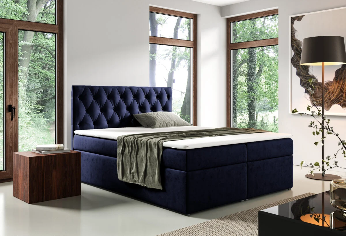 Bed-56-Monolith-79 minta Lozko 56 Boxspring ágy