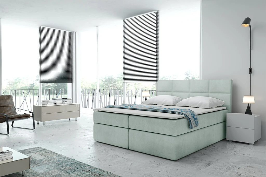 Bed-57-trynity-21 Lozko 57 Boxspring ágy