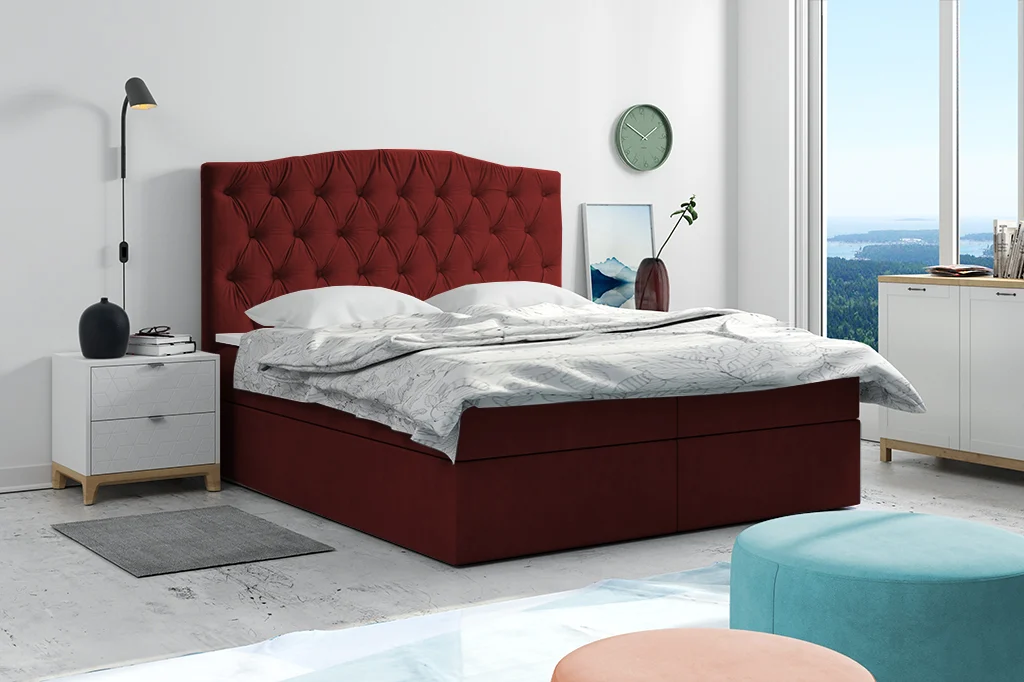 Bed-59-Kronos-20 Lozko 59 Boxspring ágy