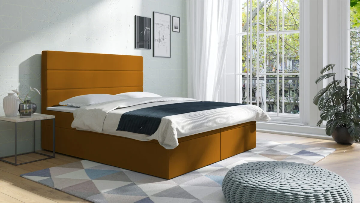 Lozko 62 Boxspring ágy
