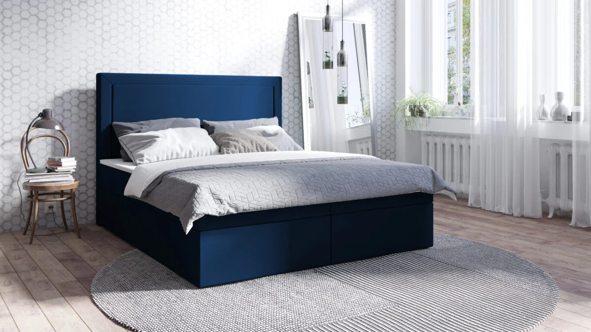 Bed-63-6 Lozko 63 Boxspring ágy