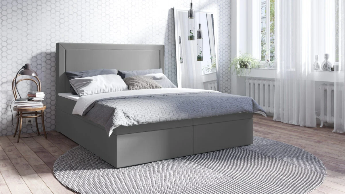 Bed-63-9 Lozko 63 Boxspring ágy