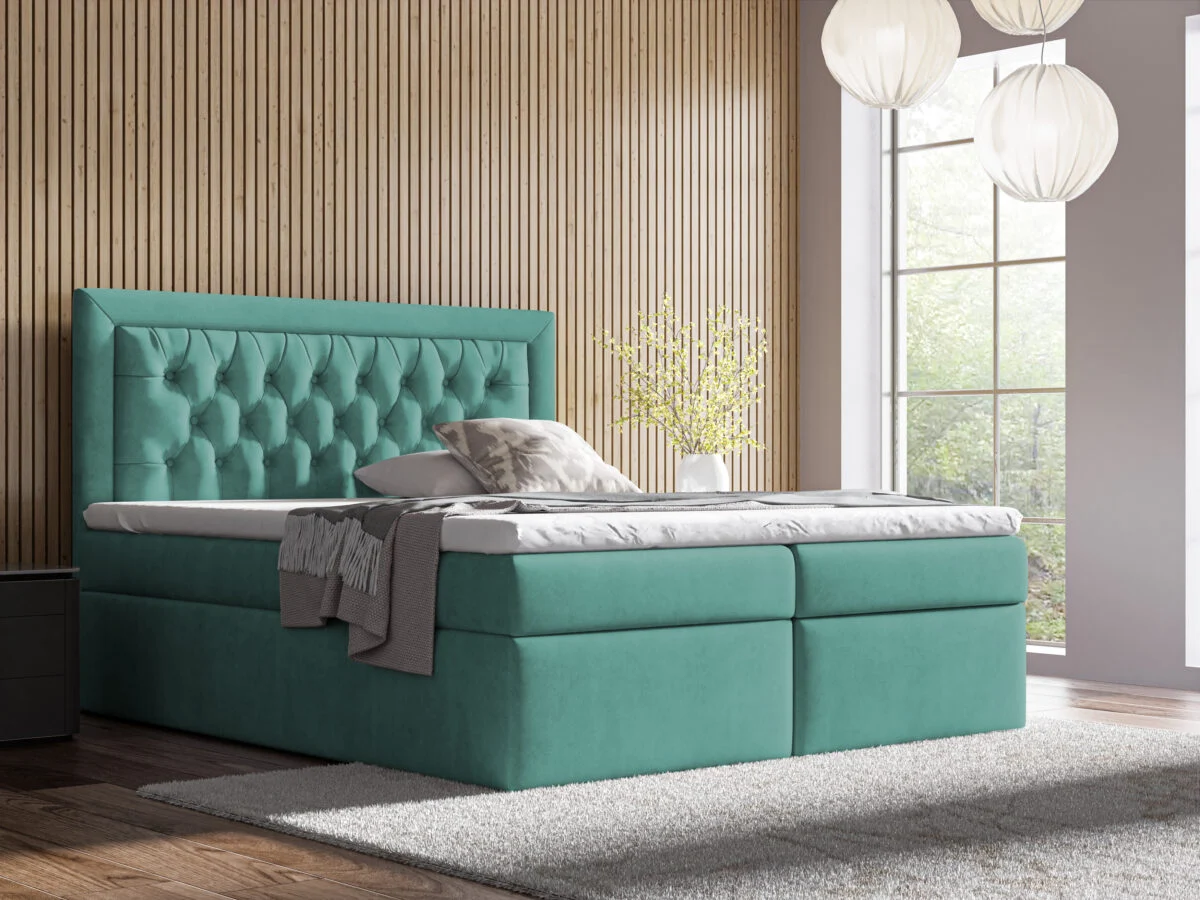 Lozko 68 Boxspring ágy