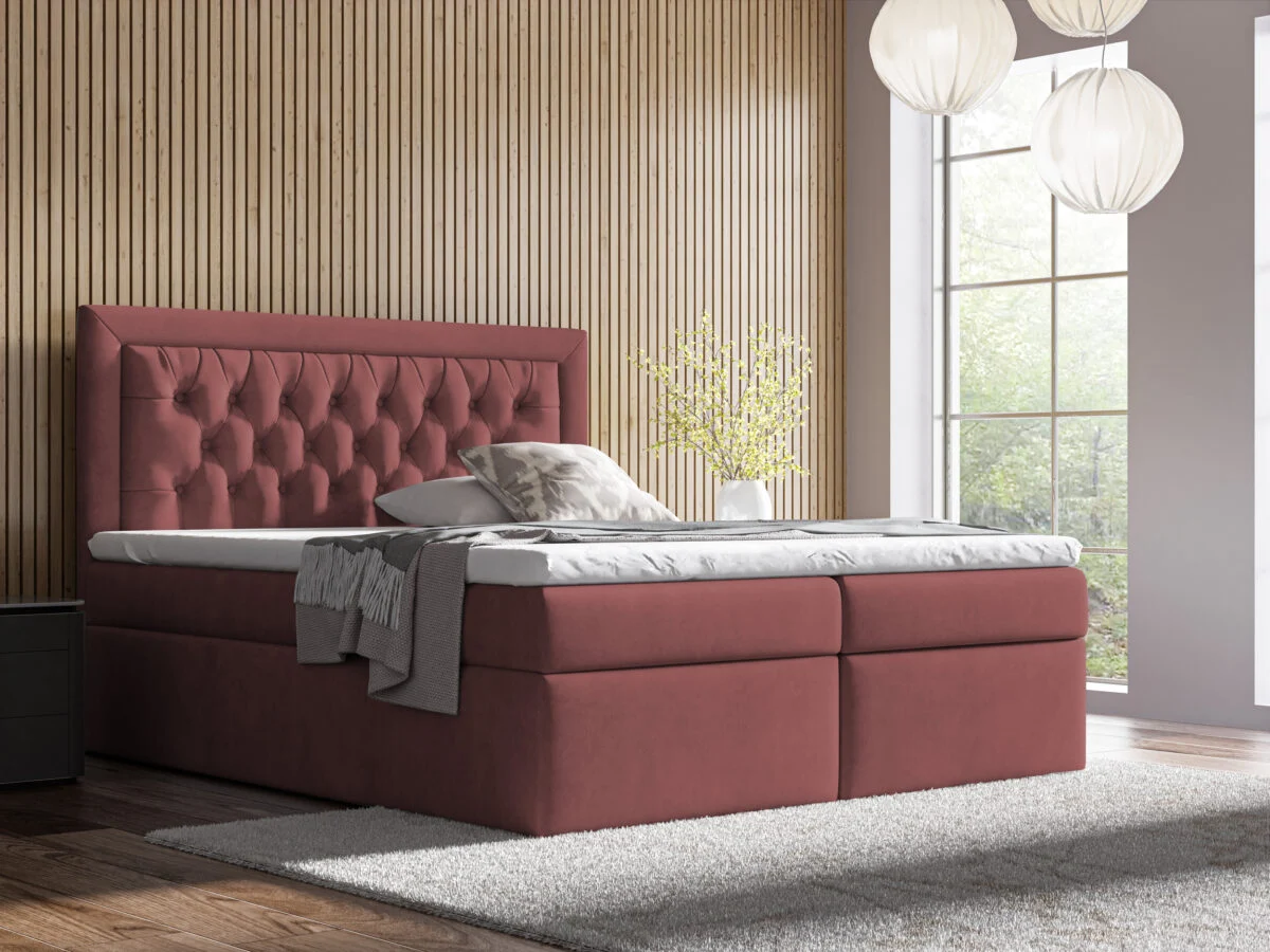 Lozko 68 Boxspring ágy