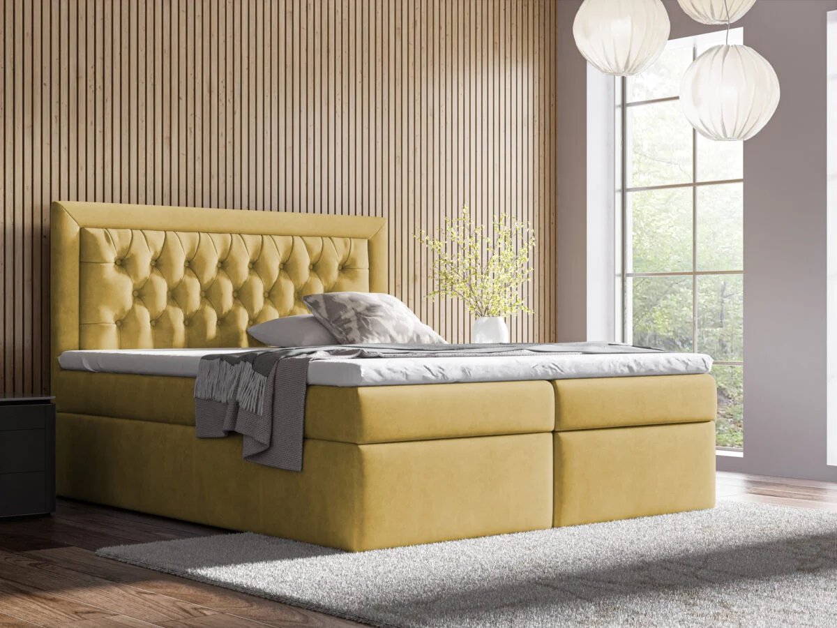 Lozko 68 Boxspring ágy