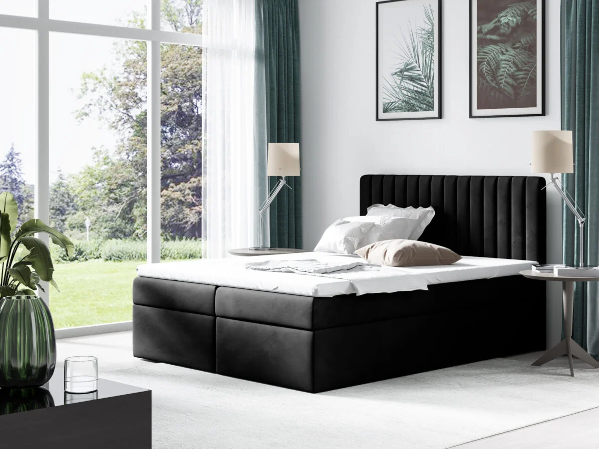 Bed-69-Trinity16 Lozko 69 Boxspring ágy
