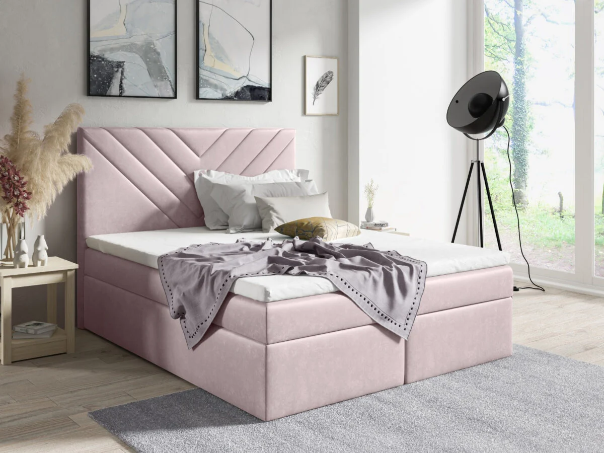 Lozko 70 Boxspring ágy