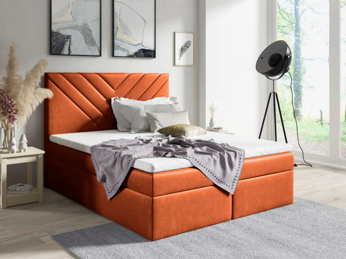 Lozko 70 Boxspring ágy
