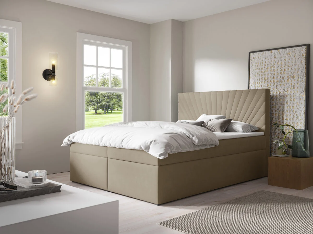 Bed-71-trinity03 Lozko 71 Boxspring ágy