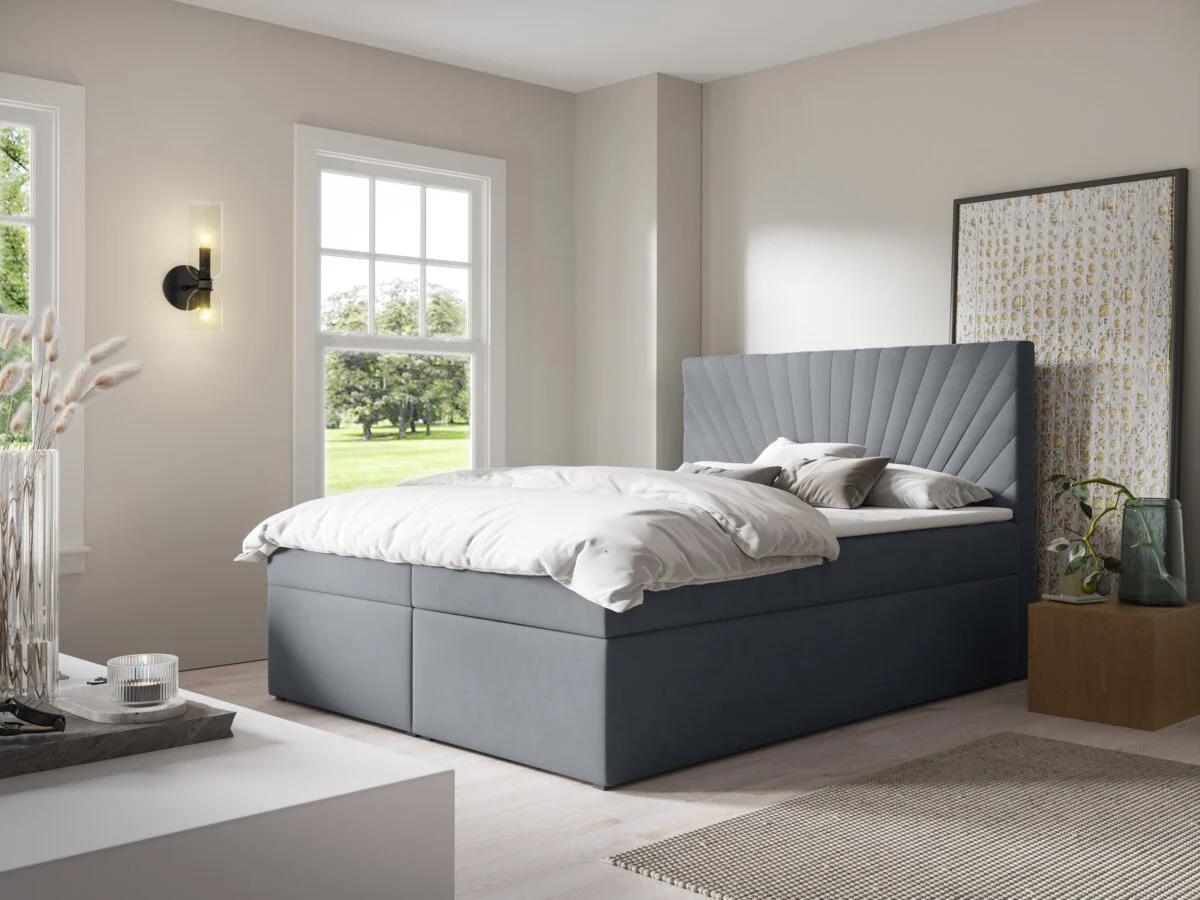 Bed-71-trinity14 Lozko 71 Boxspring ágy