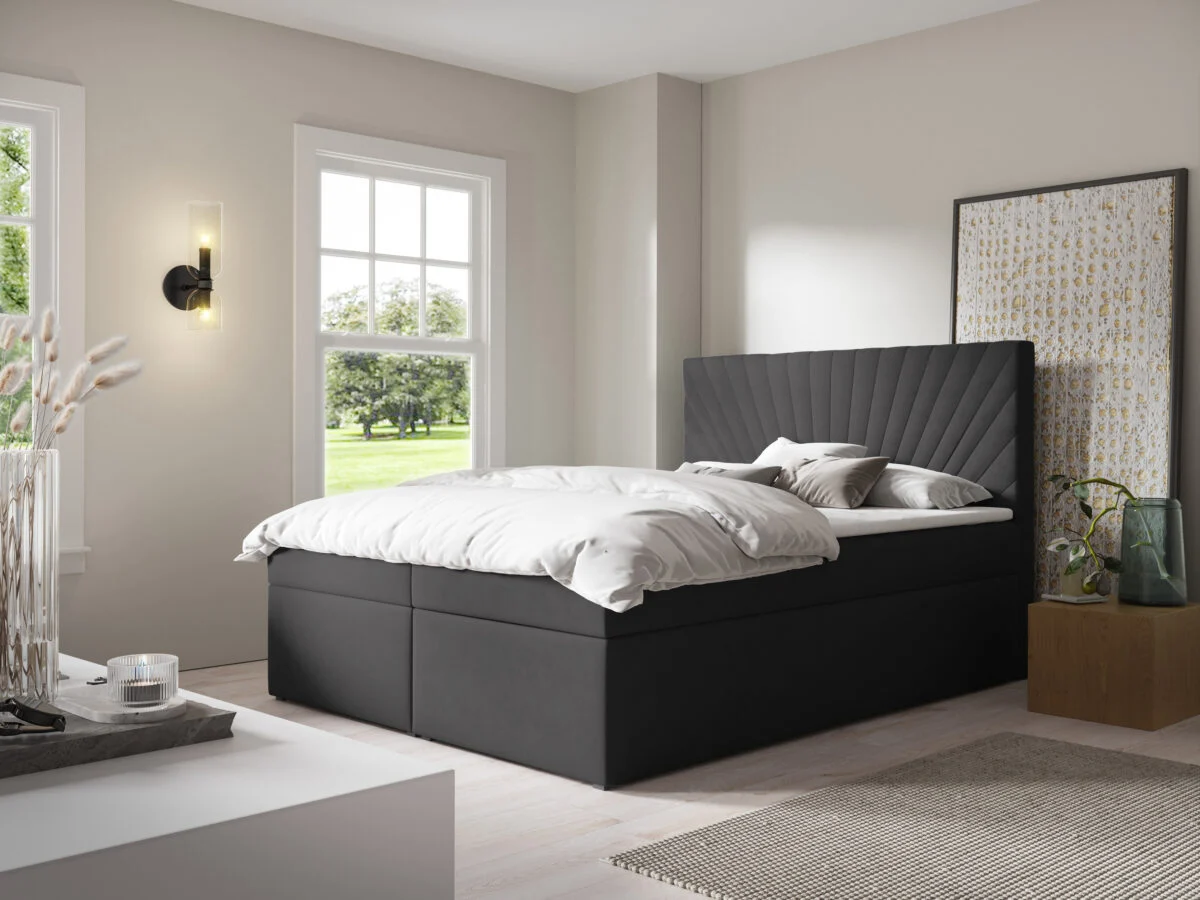 Bed-71-trinity15 Lozko 71 Boxspring ágy