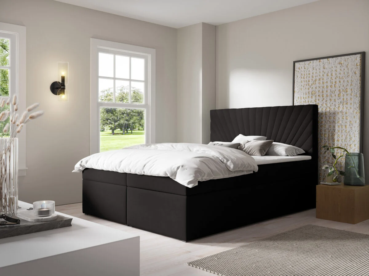 Bed-71-trinity16 Lozko 71 Boxspring ágy