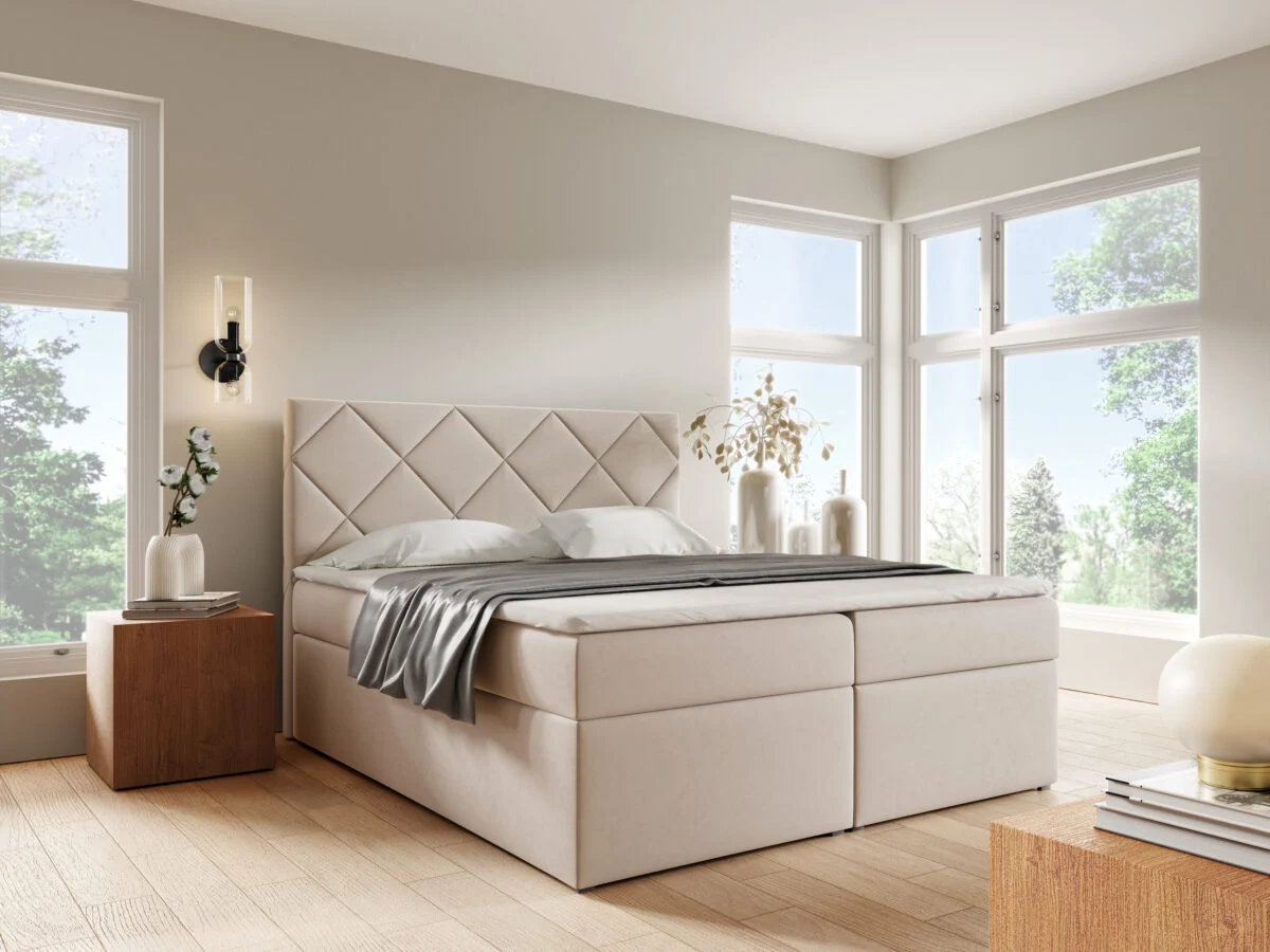 Bed-75-trinity-01 Lozko 75 Boxspring ágy