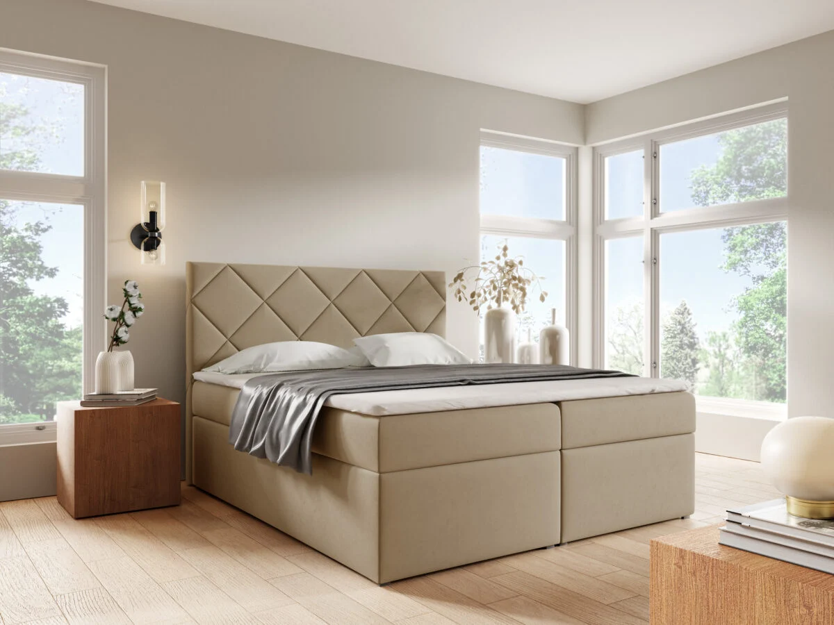 Bed-75-trinity-03 Lozko 75 Boxspring ágy