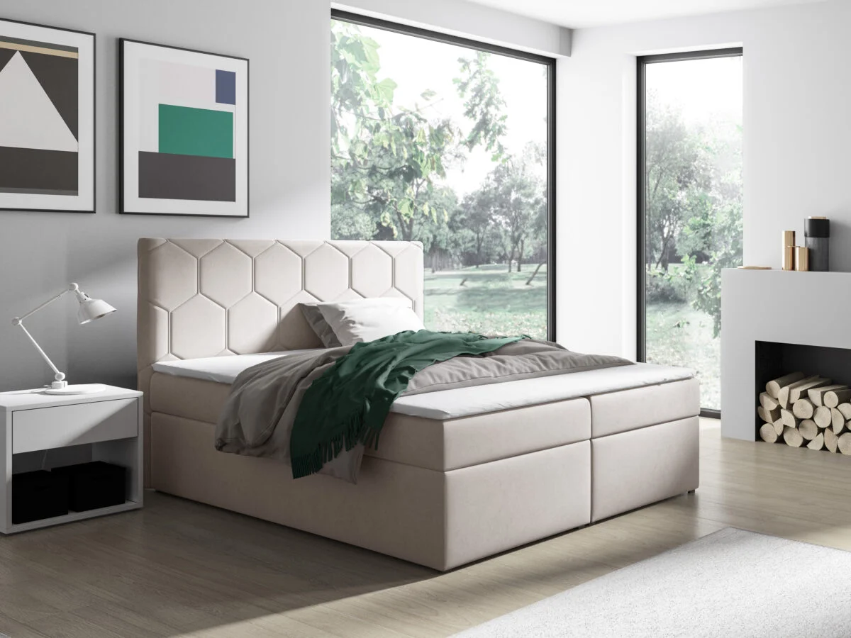 Bed-76-trinity-01 Lozko 76 Boxspring ágy