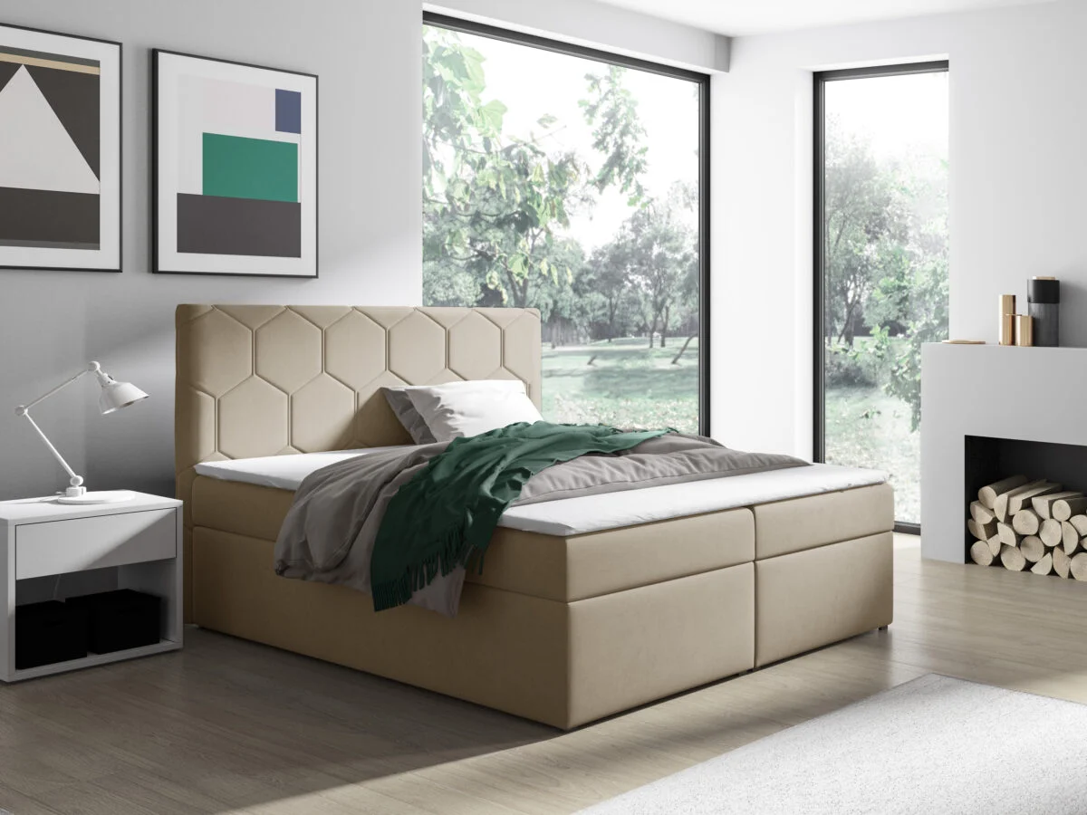 Bed-76-trinity-03 Lozko 76 Boxspring ágy