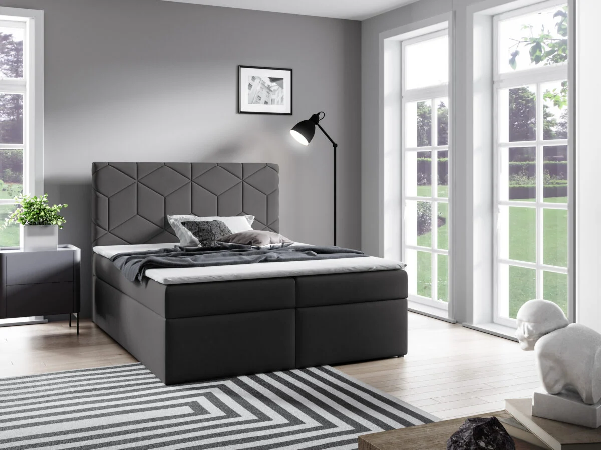 Lozko 77 Boxspring ágy