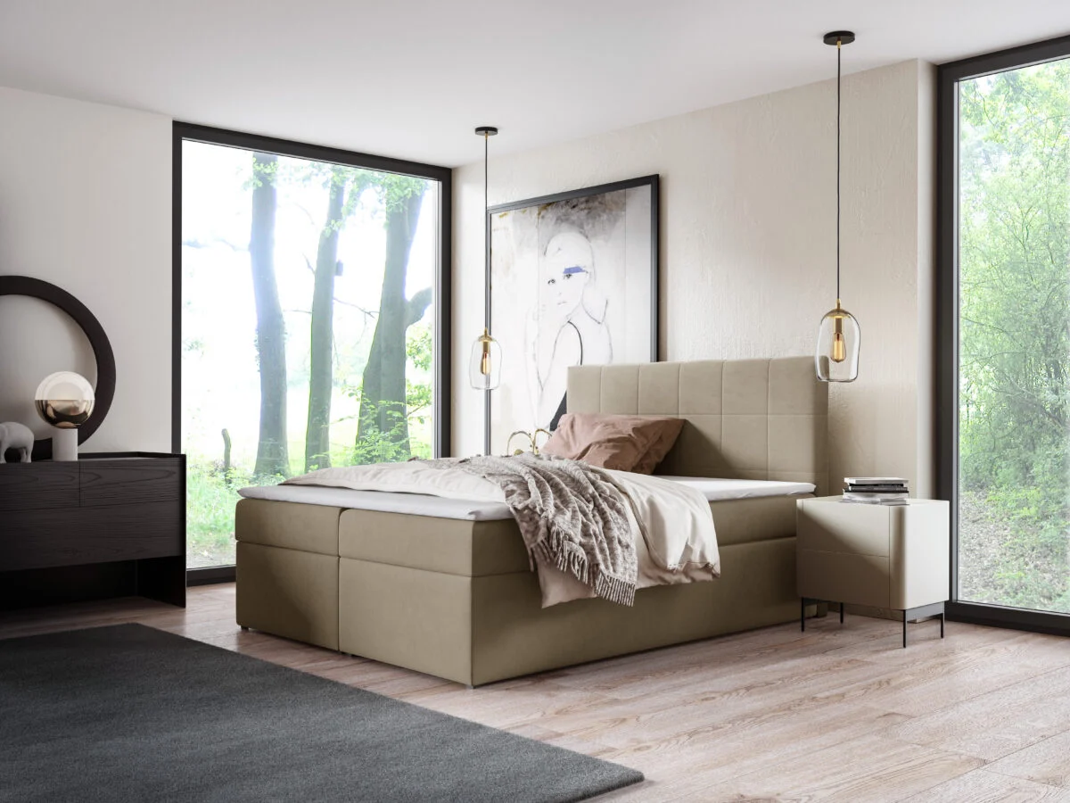 Lozko 78 Boxspring ágy