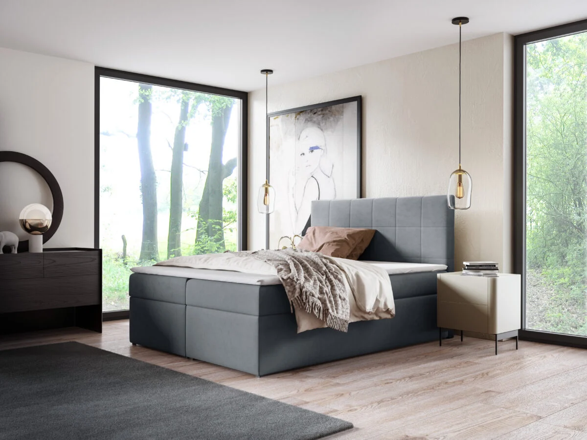Lozko 78 Boxspring ágy
