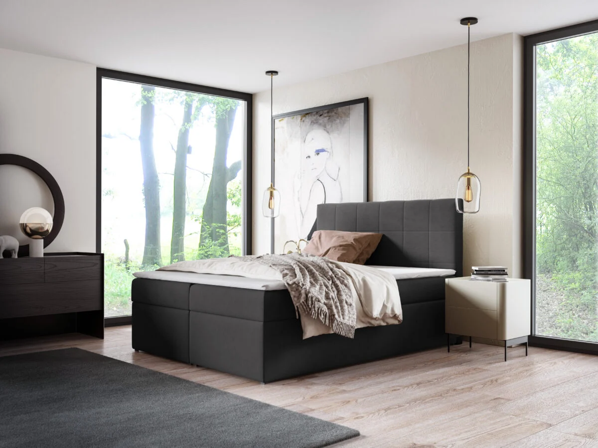 Lozko 78 Boxspring ágy