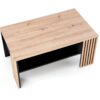 FEMINA dohányzóasztal artisan tölgy/fekete