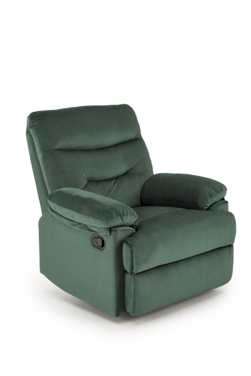 DRAGER relax fotel sötétzöld