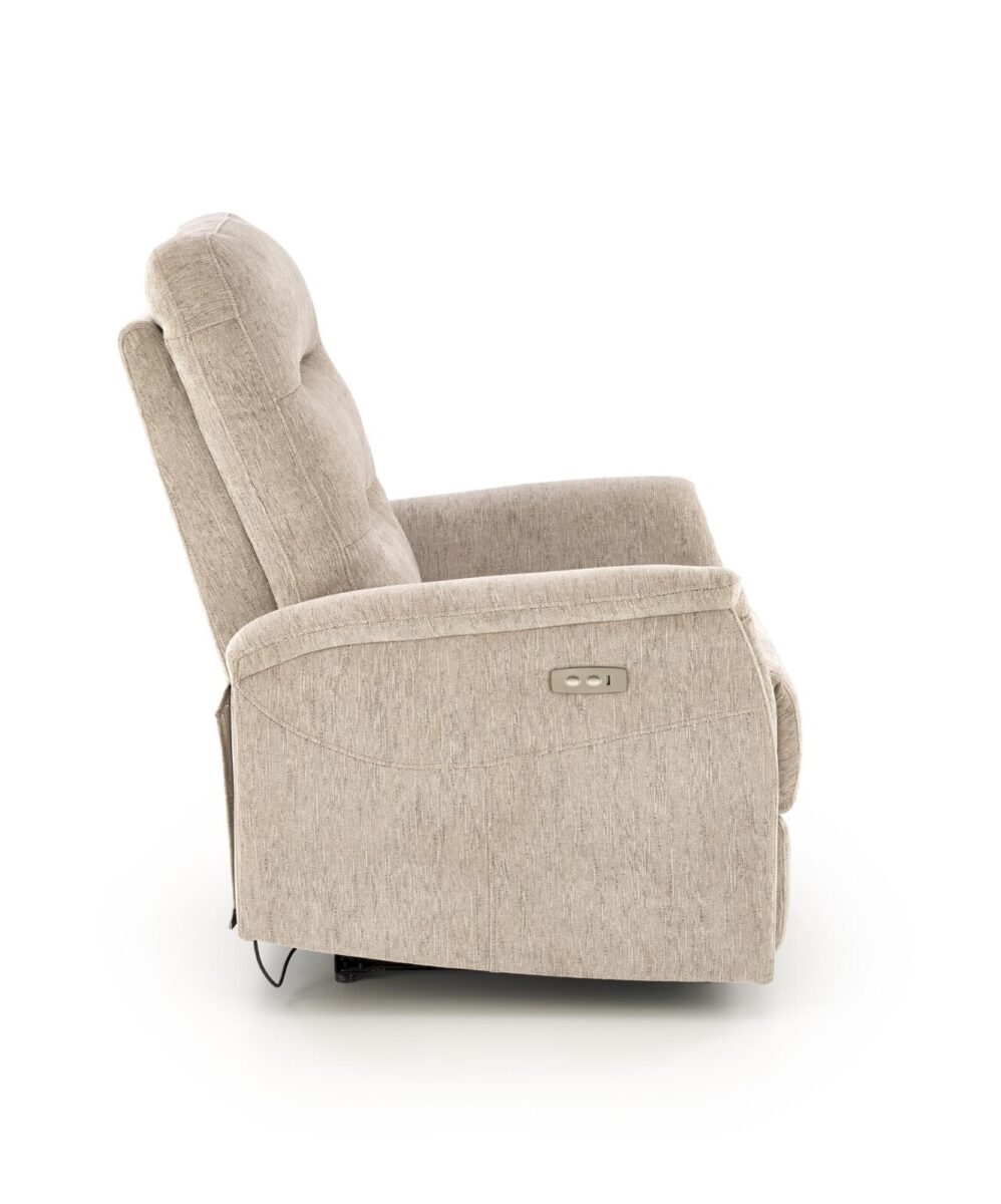 JAMAL elektromos relax fotel bézs