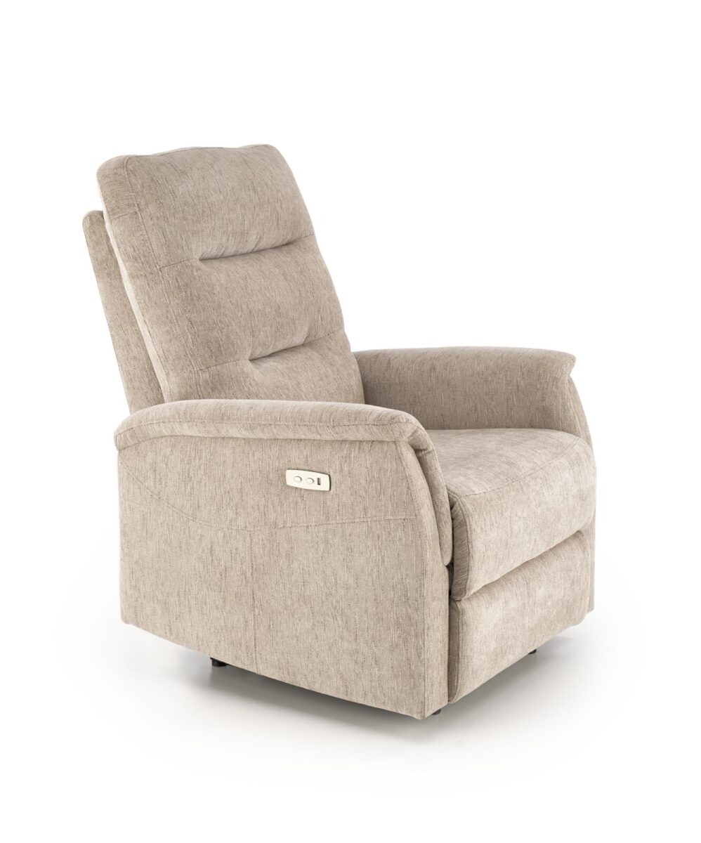 JAMAL elektromos relax fotel bézs