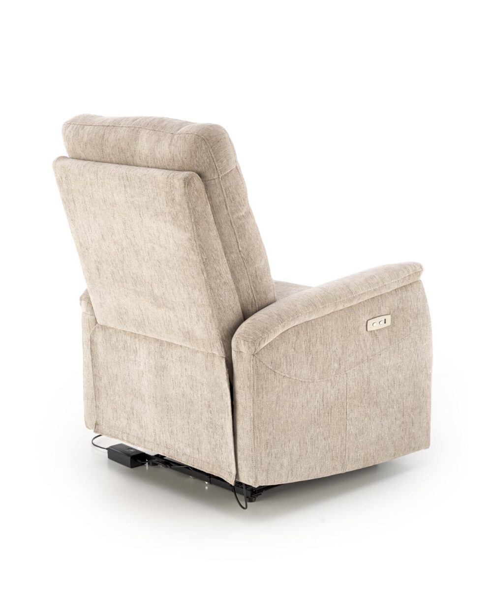 JAMAL elektromos relax fotel bézs